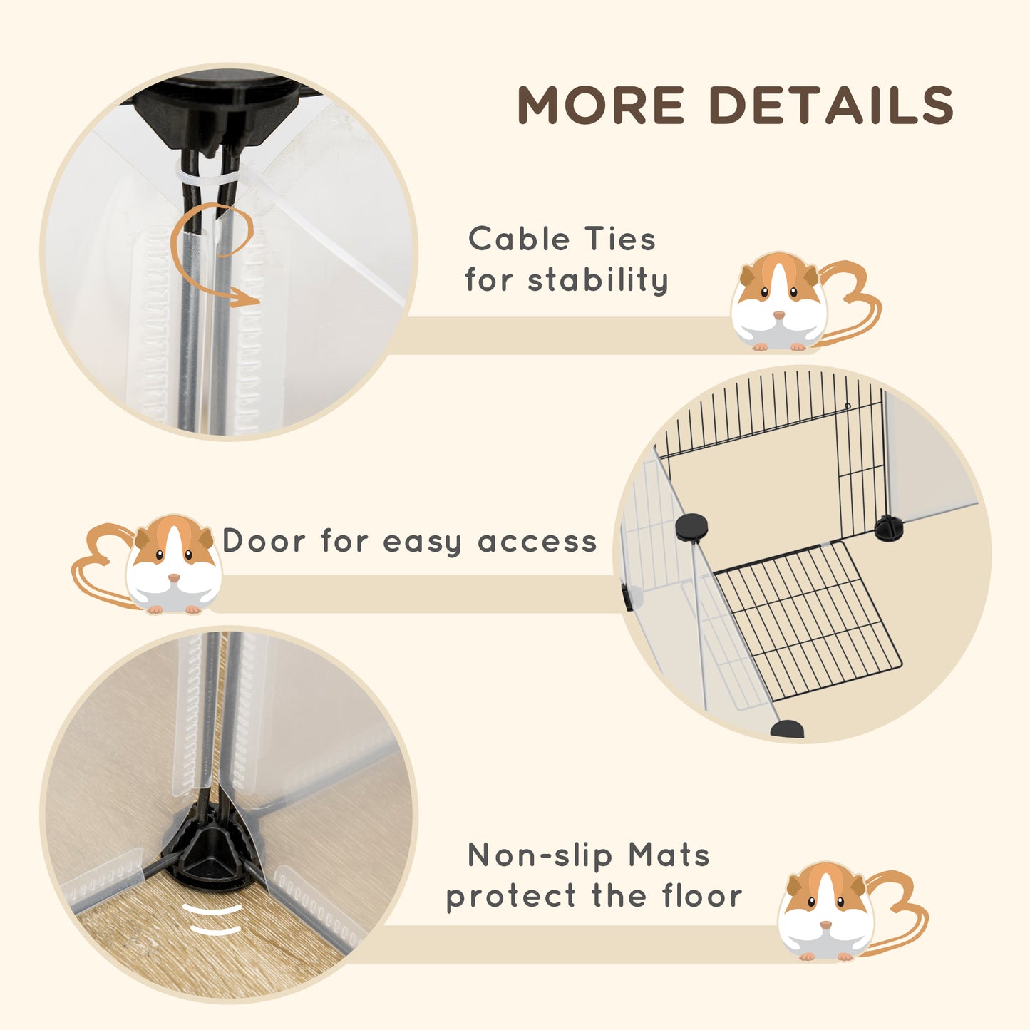 Pet Playpen DIY for Rabbit Chinchilla Hedgehog Guinea Pig ( Amazon Shipping)(Prohibited by WalMart)