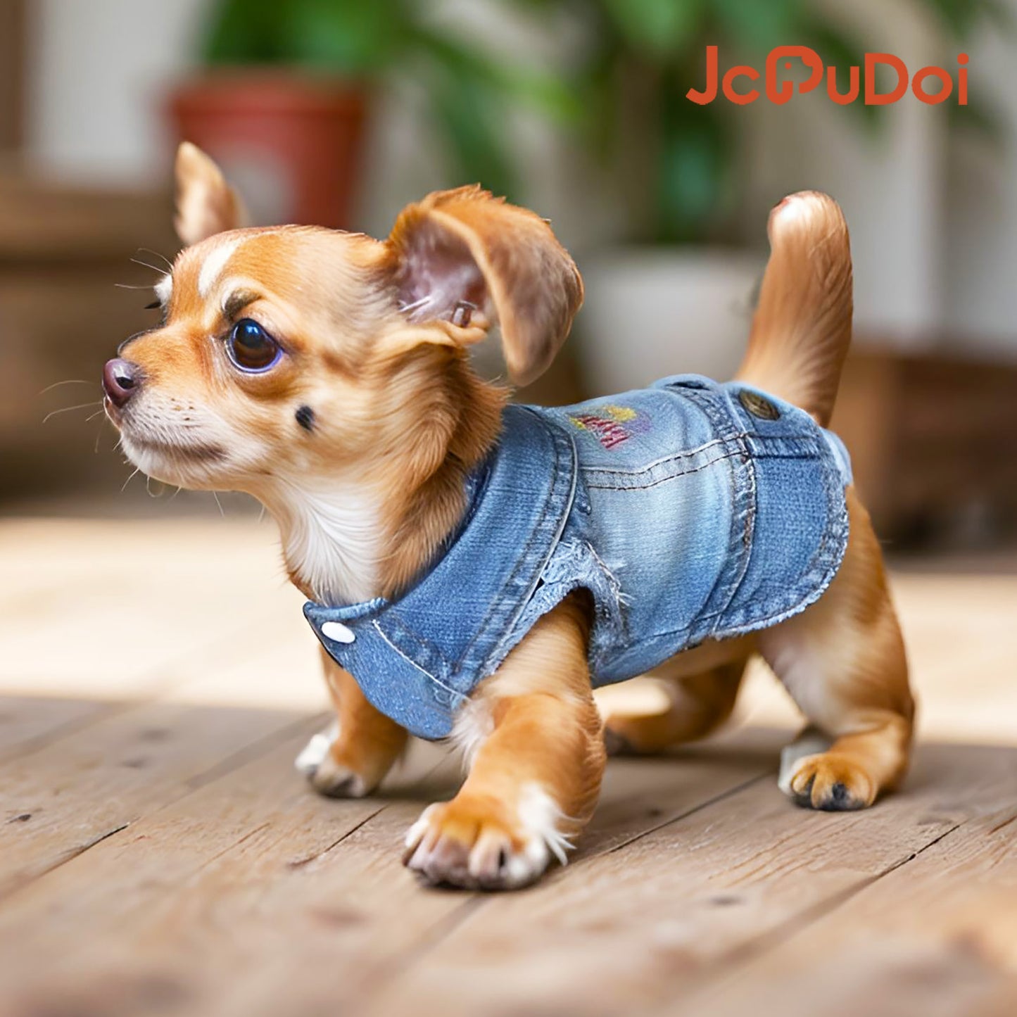 Birthday Boy Dog Denim Jacket