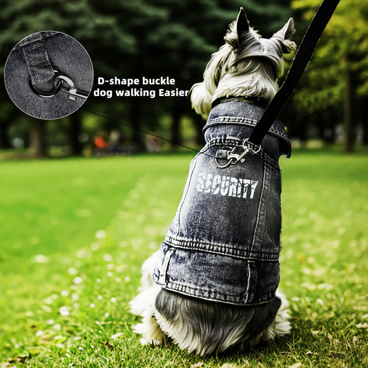 Security Dog Denim Jacket