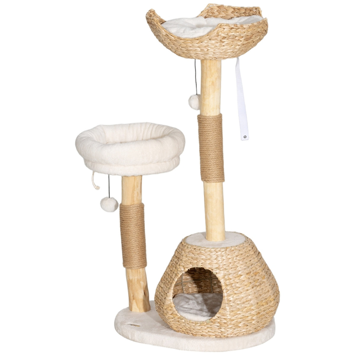 Cat Tree & Scratcher Durable & Comfortable Furniture for Feline Fun