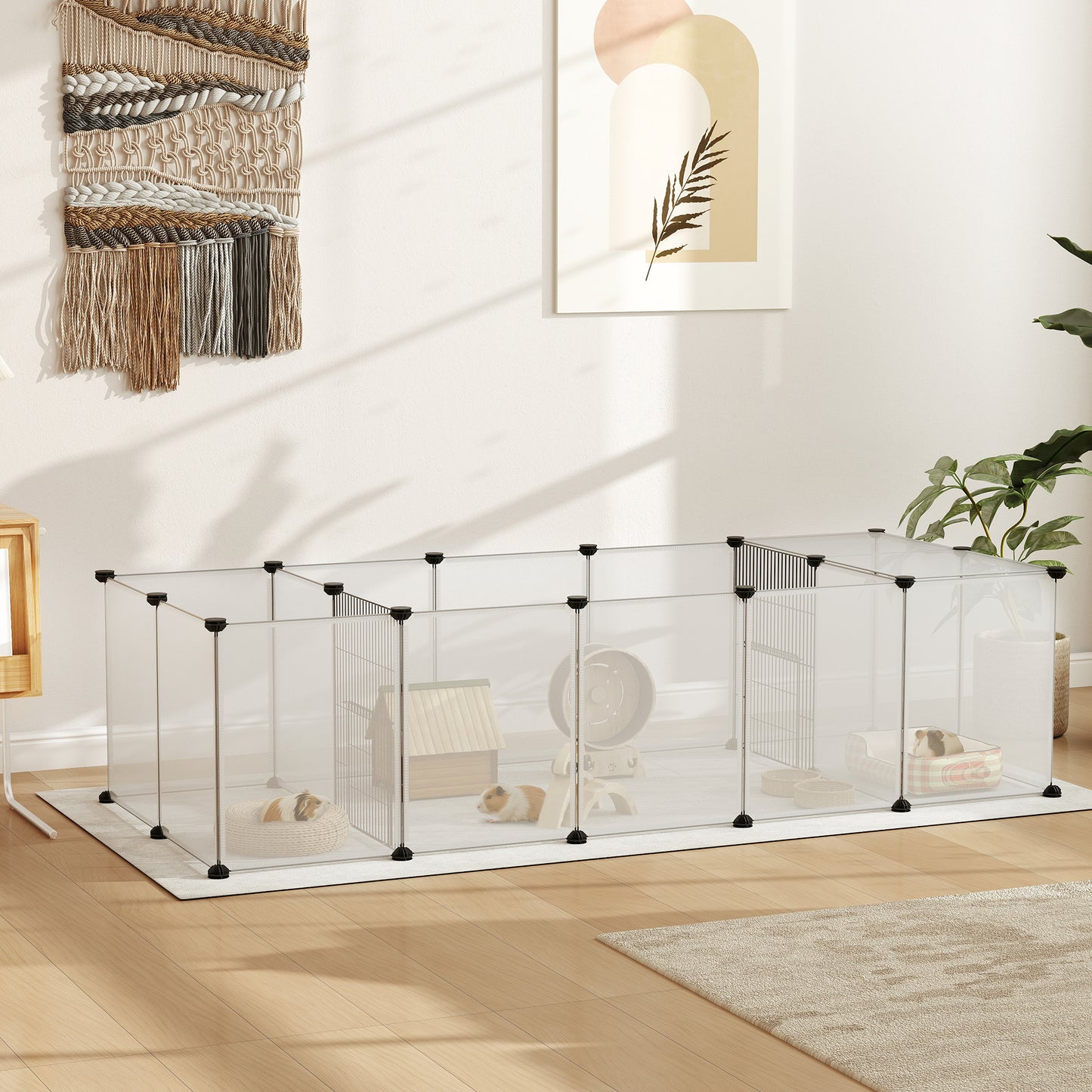 Pet Playpen DIY for Rabbit Chinchilla Hedgehog Guinea Pig ( Amazon Shipping)（Prohibited by WalMart）