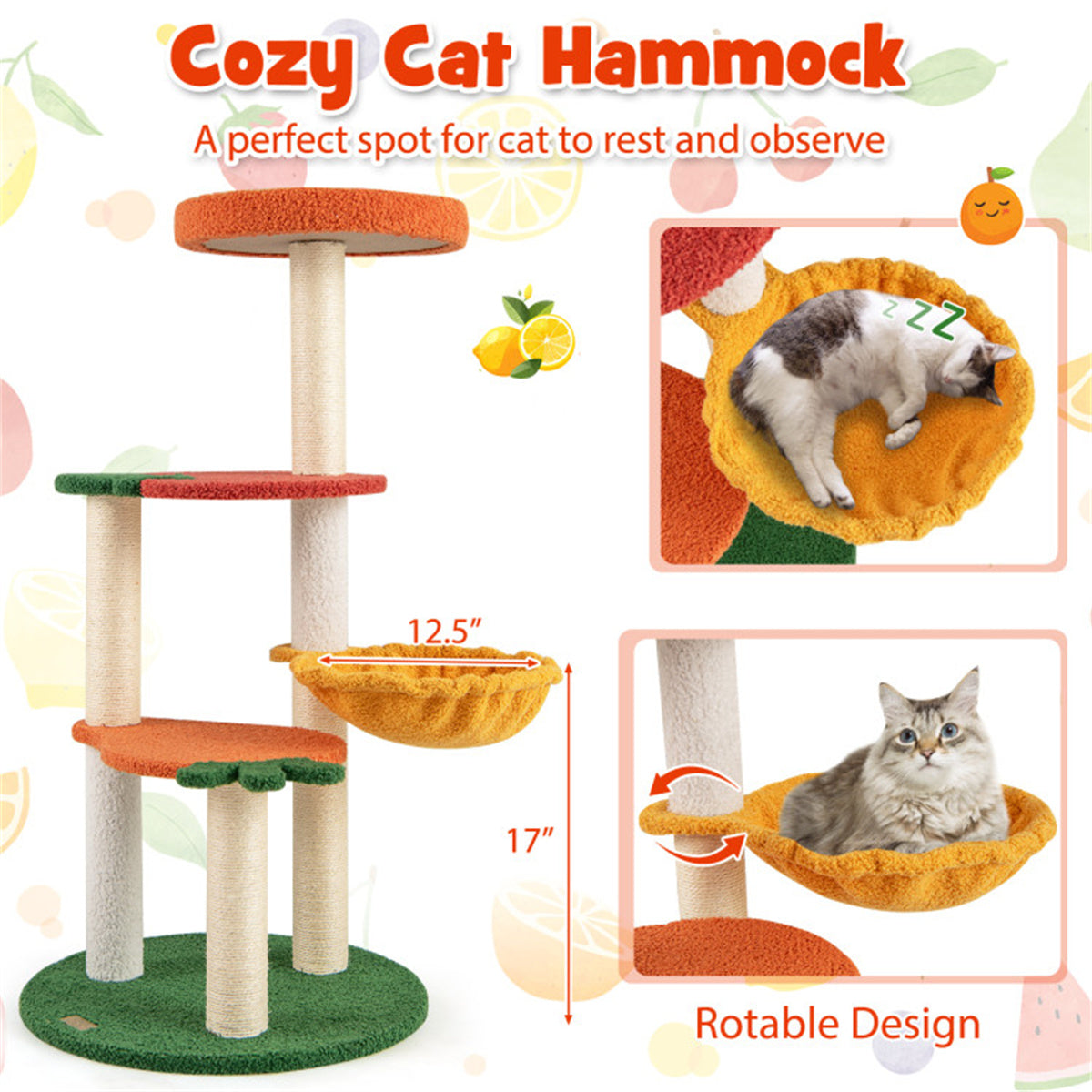 Cat Tree Pet Activity Center Cat Apartment