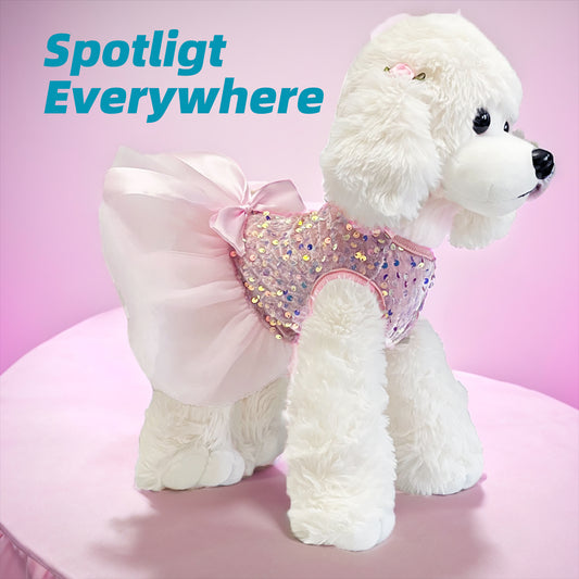 Sparkling Sequins Dog Dresses