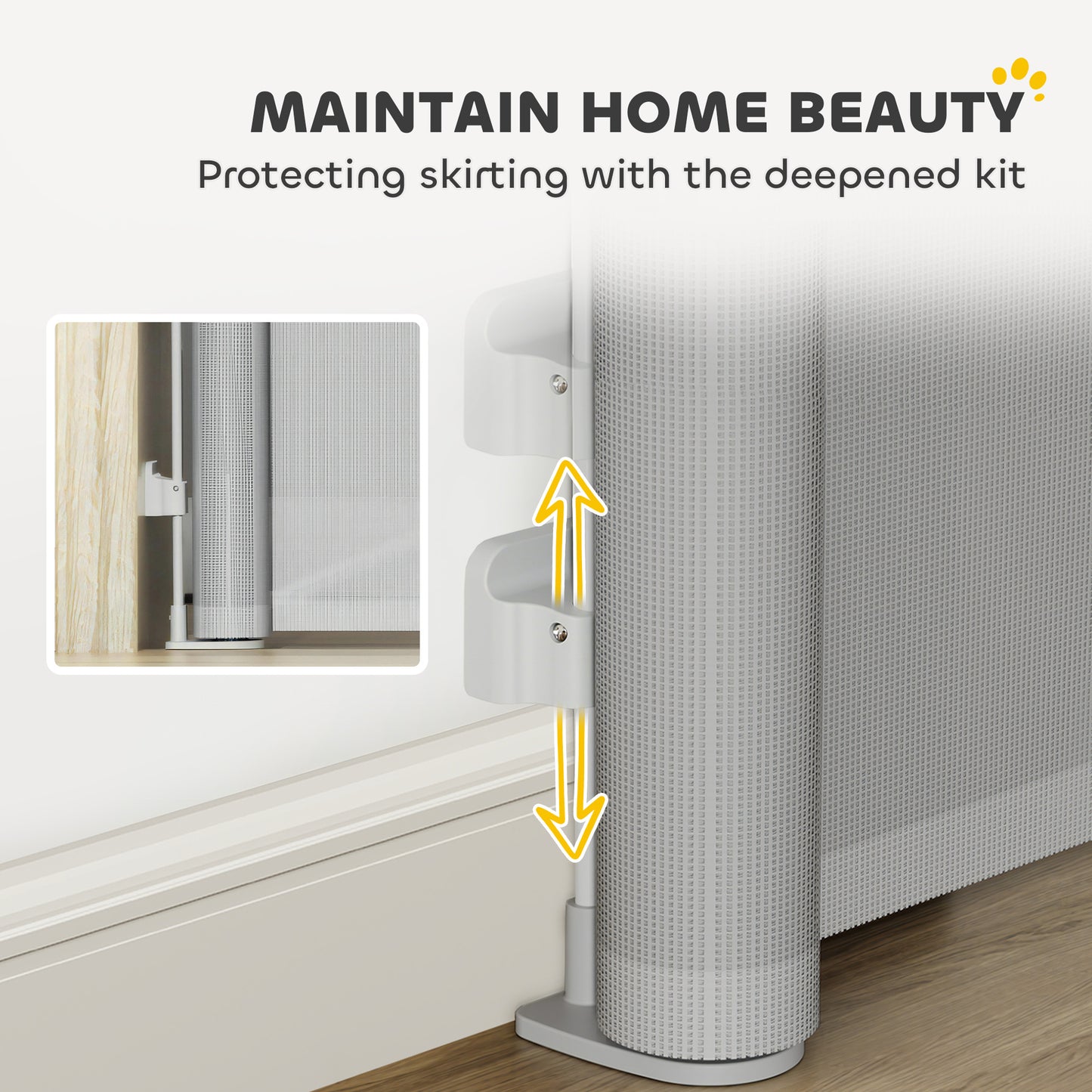 Retractable Dog Gate