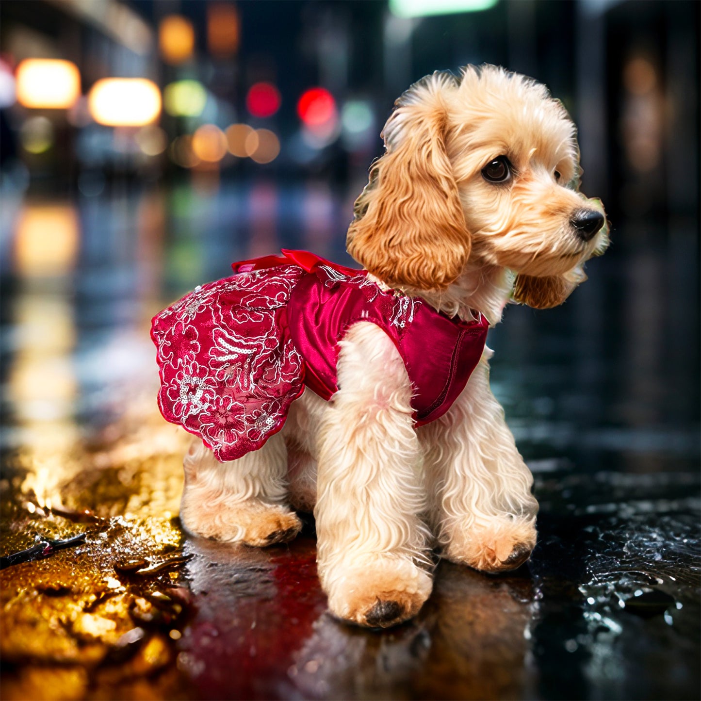 Luxury Lolita Dog Wedding Dresses
